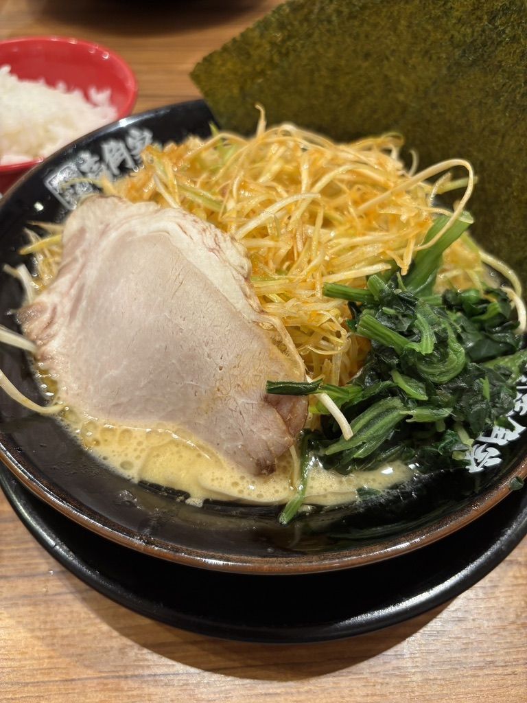 食事制限解禁後のラーメン