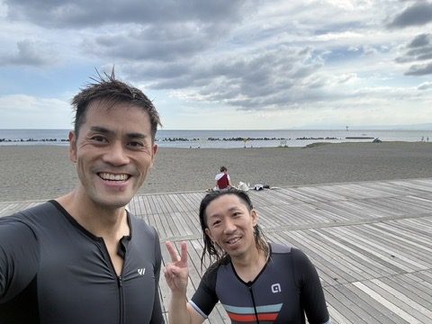 練習会に参加した仲間との一枚